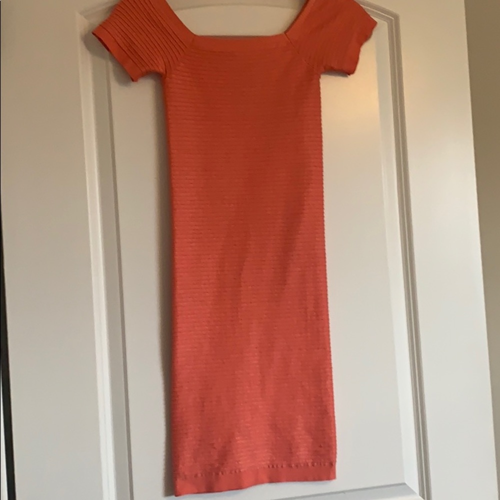 Orange bodycon